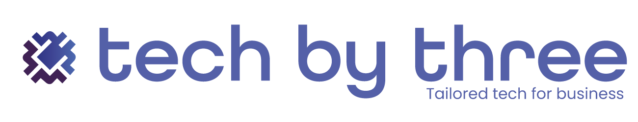 logotipo tech by three